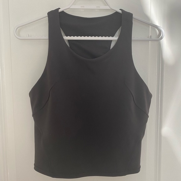 Lululemon Invigorate Tank, grey, size 10, barely worn - Picture 1 of 1